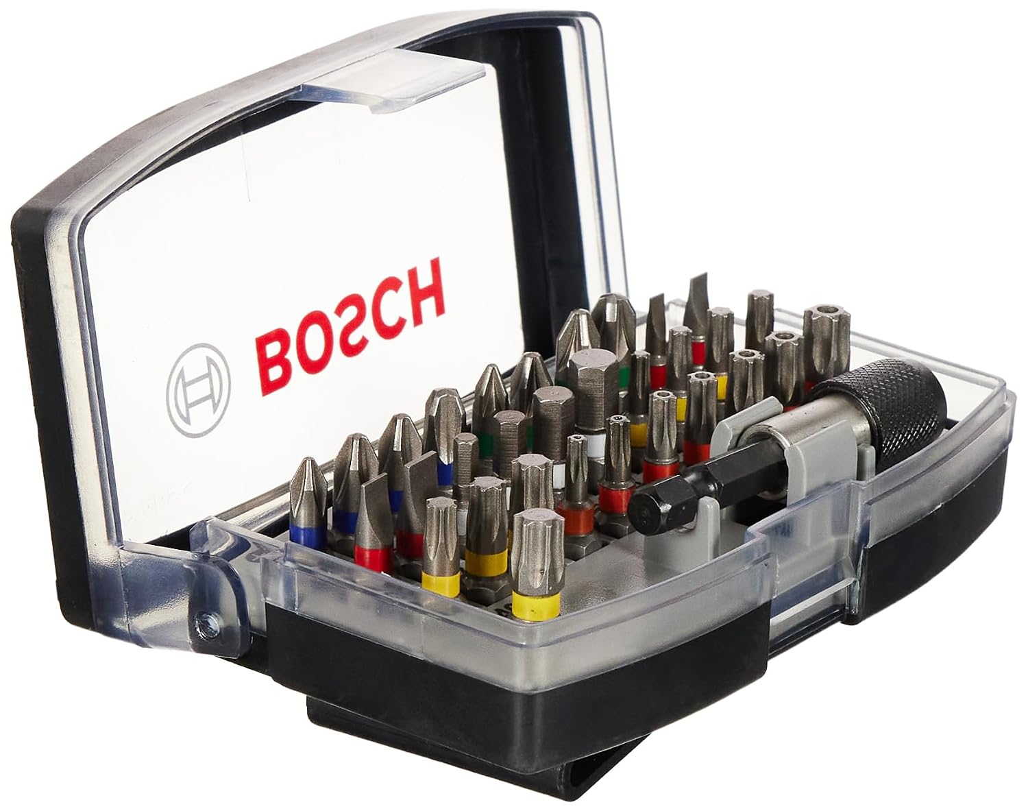Bosch 1/4" Hex Shank Mixed Screwdriver Bit Set 32 Pieces