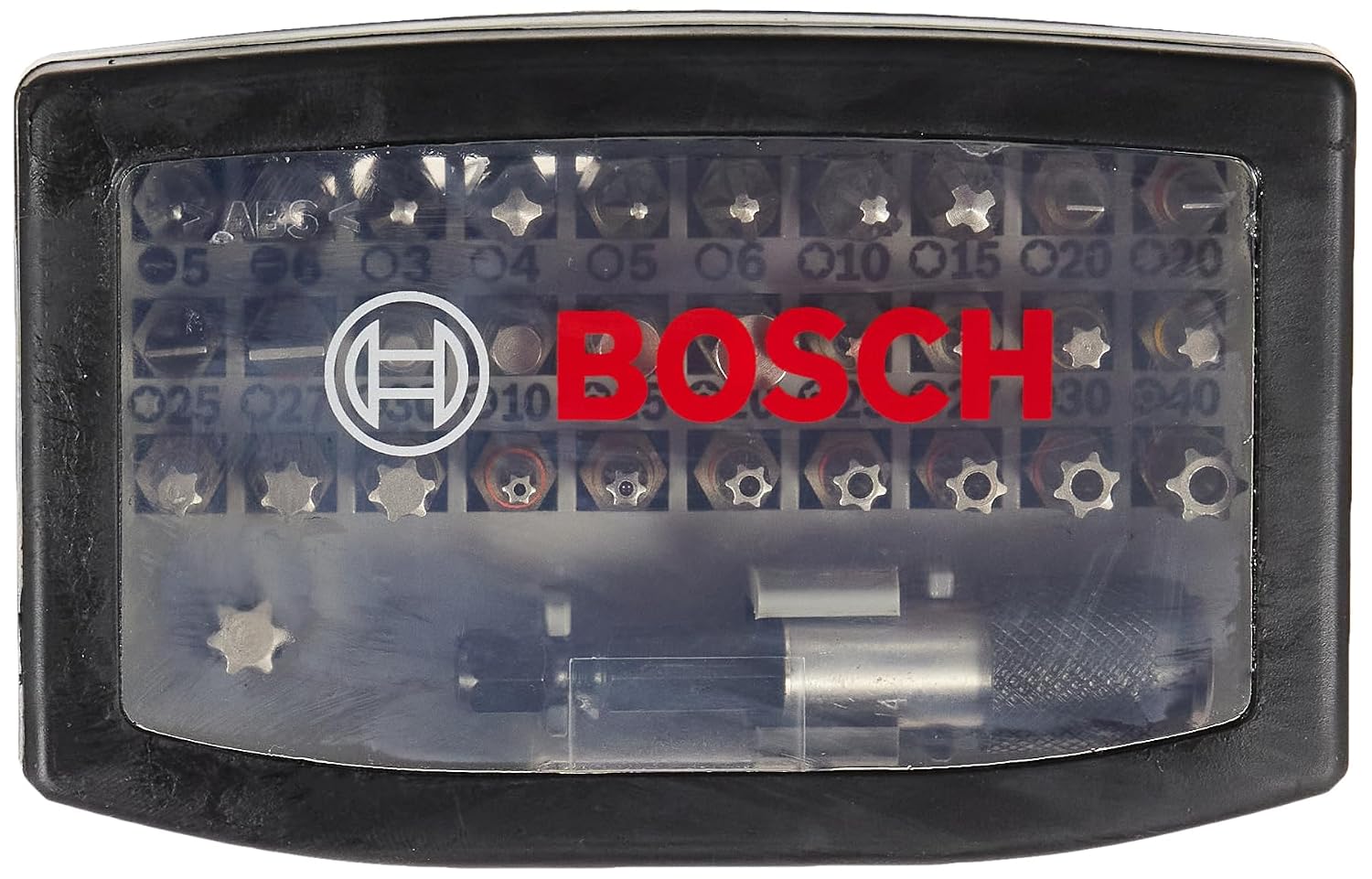 Bosch 1/4" Hex Shank Mixed Screwdriver Bit Set 32 Pieces
